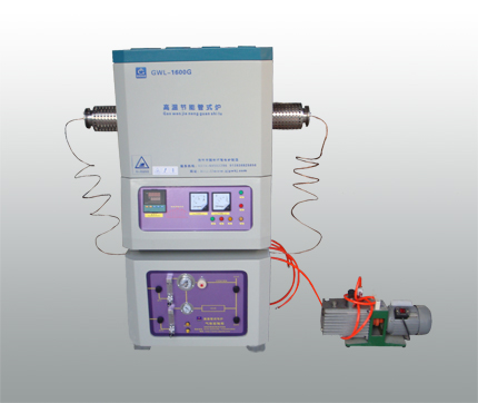 真空管式（shì）電爐(可通氣體控製櫃)