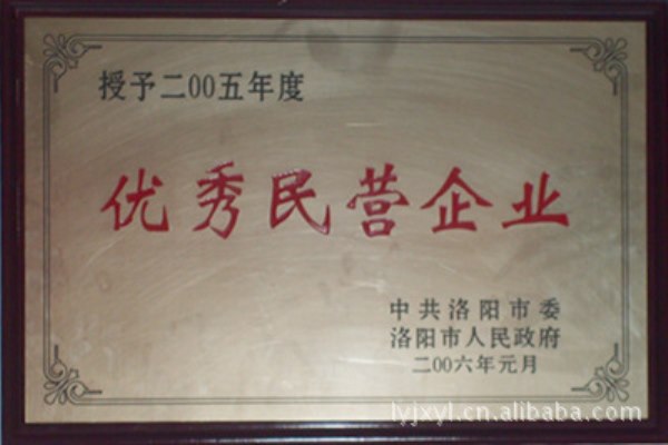 2005年 優秀民營企（qǐ）業